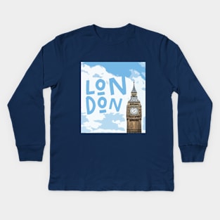 LONDON Kids Long Sleeve T-Shirt